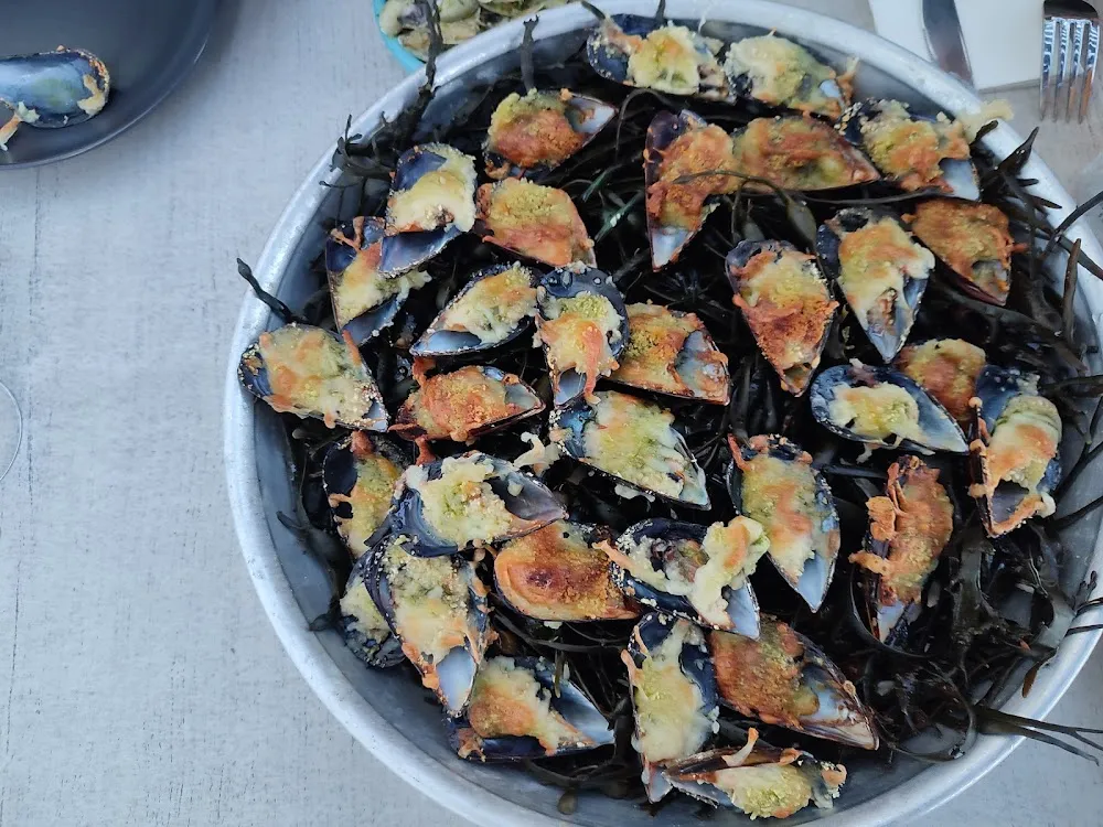 Moules Gratinées